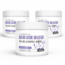 포스트바이오틱스 프롤린 유산균분말 가루 4세대 락토바실러스 루테리 가세리 유산균 대사산물 유익균먹이 신 프로 프리 바이오틱스 차세대유산균, 3개, 240g