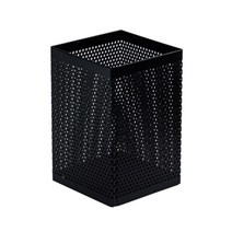 델리 고급 심플 사각 연필 꽂이 펜 홀더, 메시 사각 펜꽂이(908)