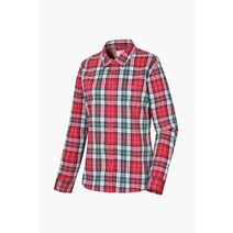 [코오롱스포츠] 여성 긴팔 체크 셔츠 TVSXM22572REX