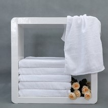 빠른건조 얇은 요양원 미용 세안 목욕 타올 화이트 수건 20장