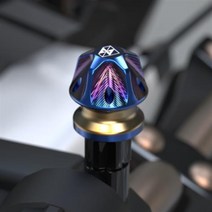 백미러어댑터 홀캡 어댑터볼트 홀커버 CNC절삭 아노다이징공정 L7 Type, 블랙, 8볼트(역)