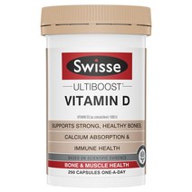 [호주직배송] 스위스 비타민 D Swisse Ultiboost Vitamin D 250 Capsules, 1개, 250정