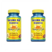 네이처스 라이프 엔자임 효소 에이드 다이제스티브 탭 Natures Life Enzyme Aid 100정 2개