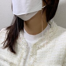 [KT알파쇼핑]4컬러 구슬 마스크스트랩 비즈 마스크줄 마스크끈, 핑크_W7559FF_색상_상세페이지참조