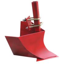 4륜 트랙터 회전식 경운기 쟁기날 배토기 밭농사 도랑, (큰 네 바퀴) 카트리지가 있는 고랑 쟁기