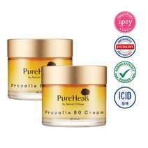 퓨어힐스 [공식]퓨어힐스 프로폴리스 80 수분크림 70mlx2개, 70ml