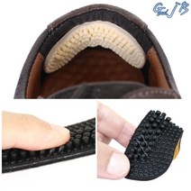 GjB 실리콘 신발 뒤꿈치패드 패치 구두 붙이는 쓰라린 통증 예방 미끄럼방지 부드러움 맞춤 뒷꿈치 보호 운동화