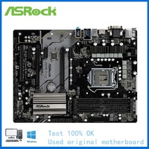 ASRock-Z370 Pro4 컴퓨터 마더보드 LGA 1151 DDR4 Z370 데스크탑 메인 보드 중고 코어 i5 9600K i7 9700K Cpus