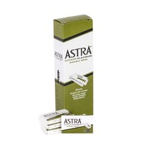 100 Astra 우수한 플래티넘 더블 에지 사이드 안전 면도 면도기 Arko 면도 비누, [2] 2 Box 200 Pcs  1 Pcs Shavi