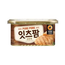 청정원 맛있는밑반찬 잇츠팜 통조림 햄 순돈육 추천 190g 자취 캠핑음식 간단한요리 간편식, 21개