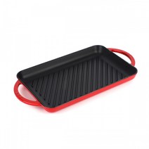 사각 무쇠 그릴팬, 1개