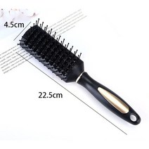 포마드빗 Hairdressing Hair Barber 플라스틱 손잡이 Pro 정전기 방지 헤어 빗 브러쉬 Curly High Quantity, 1D