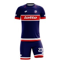 로또 축구 전사 유니폼 LOTTO 233C(곤색/적색)
