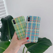 [바보사랑] [호환용] 갤럭시S20 노구 체크2 하드케이스, 기종선택:옵티머스G6 / 디자인선택:그린, 상세 설명 참조