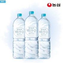 농심 백산수 무라벨 2리터 6개 12개 18개 24개 생수 백두산 천연암반수 노라벨 편안한 분리수거, 2L 12개