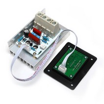 가정용 변압기 전압 조절기 강압기 10000W 220V AC 80A 디지털 트라이 액 전압 변환기 모듈 고전력 양방향, 01 10000W with digital