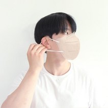 폴라 여름용 KF94 중형 대형 마스크 새부리형 50매, 대형(성인여성~성인남성), 다크그레이
