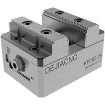 센터링바이스 기계 공작 공구 KH10075 고정밀 셀프 센터링 45 축 머시닝 센터 CNC 바이스 고정 장치 도 더브 테일-100-100, 한개옵션0