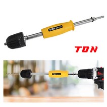 315mm 롱 키레스척 10mm 드릴척 육각 생크 어댑터 드릴용 롱바디 3/8 충전드릴 전동드릴 육각 생트 6.35mm 이동식 핸들 손잡이 임팩 드릴 어댑터 아답타 키리스척