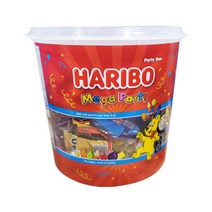하리보 메가파티 젤리 대용량 1kg 5가지맛 골드베렌 스타믹스 해피그레이프 해피콜라 룰렛