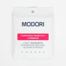 MODORI 모도리 코팅현 포스포브론즈 어쿠스틱 기타 스트링 012-053 CAP-001