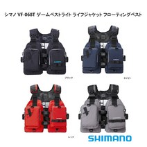 시마노(SHIMANO) 게임 베스트 라이트 라이프 플로팅 재킷 VF-068T, 네이비