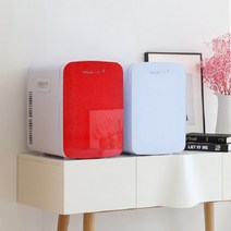 벨류텍 화장품 차량용 겸용 냉온장고 15리터 VR-015L-D, VR-015L-D(레드)