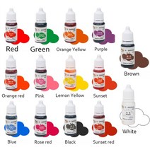 14 색대 식용 색소 10ml 아이스크림 케이크 식용 색소 재료 케이크 퐁당 베이킹 케이크 식용 색소 도구, 14색