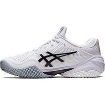 아식스 코트 FF 3 발볼넓은 1041A369-100 테니스화 화이트 블랙