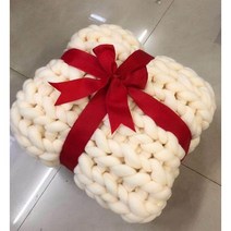 북유럽 스타일 뜨개 니트 빅사이즈 담요 침대 블랭킷 소파 인테리어 덮개 러그