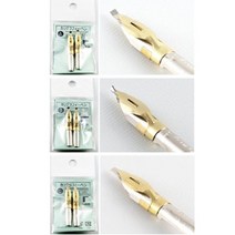 타치가와 캘리그라피 펜촉 2개입 A B C 타입, C 3mm, 1개