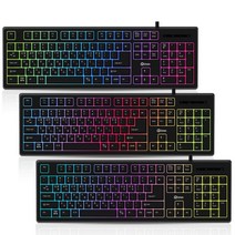 큐센 SEM-DT45S LED Stella USB 블랙 키보드, 단품, 단품