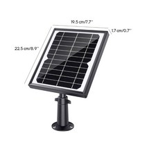 휴대용 태양열충전기 태양광충전기 10W 태양 전지 충전기 5V 야외 하이킹 방수 햇빛 차단 소형 홈 조명 시스템용, [03] E