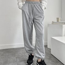 즈본 벌룬와이드 홈웨어 트레이닝 밴딩 조거팬츠