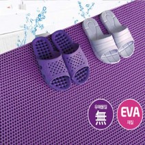 벌꿀매트 유아원매트 어린이집화장실, 1장, 퍼플 대 (( 120X200 ))