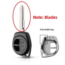 KEYYOU 스즈키 SX4 스위프트 그랜드 비타 라 블랙 키 뚜껑 커버 수정 케이스 HU133R 블레이드, [01]  HU133R Key