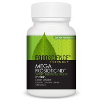 Food Science of Vermont 푸드 사이언스 오브 버몬트 메가 프로바이오틱스 유산균 120캡슐, 1세트, 1세트