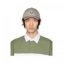 AAPE by A Bathing Ape 그레이 자수 모자