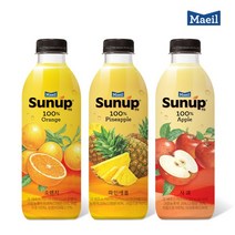 매일 썬업 100% 750mlx1개 오렌지/파인애플/사과/냉장배송, 사과 1개, 1개, 750ml