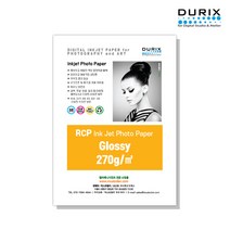 두릭스 글로시 270g [4x6 400매] DURIX Photo Paper Glossy 포토용지