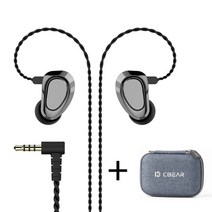가수인이어 kbear kb04 1ba+1dd 하이브리드 드라이버 이어폰, 총이 없는 마이크 케이스