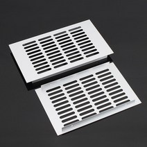 호환 창문형 산업용 가정용 소형 미니 환기 팬 배기휀 흡출기 150mm 알루미늄 합금 캐비닛 옷장 에어 벤트 그릴 커버 신발 캐비닛 그릴 난방 냉각, 150x225mm