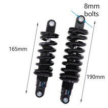 컨버터 변환기 호환 부품 모터 Kindshock 자전거 충격 흡수기 후면 165 190 mm 내리막 CX MTB EXA 양식 Mou, 03 165mmx24x24-650lbs, 한개옵션1