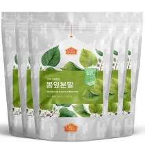 건강한우리집비옴 닥터비옴 국산 뽕나무잎가루 300g, 5개