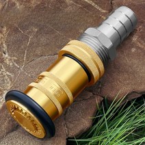 소방용 관창 노즐 소화전 물분사 소방 분사 호스 연결, 25mm수도관조인트+볼밸브물총304