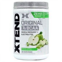 엑스텐드 코리아 오리지널 BCAA 루신 글루타민 엘아르기닌 스매쉬 사과 맛 30서빙 405g, 1개