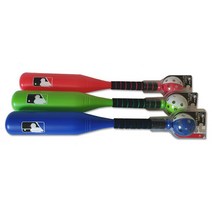 MLB 24 플라스틱 배트 볼 64093, 상세설명 참조, 레드