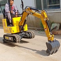 미니굴삭기 건설용 굴착기 전체 유압 조이스틱이 있는 굴착기 옵션 부착물이 있는 1톤, 없음