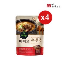 비비고 순댓국, 460g, 4개