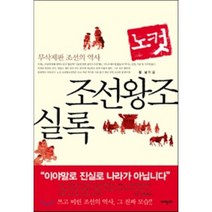 노컷 조선왕조실록 : 무삭제판 조선의 역사, 김남 저, 어젠다